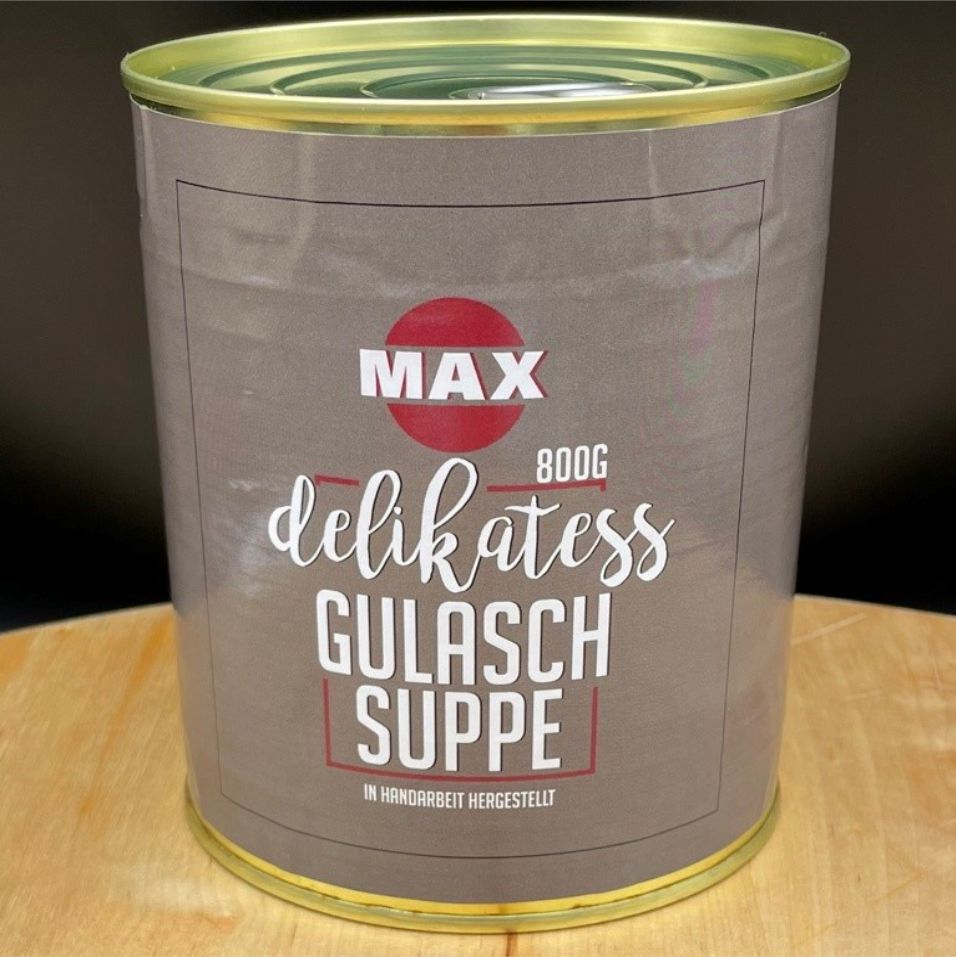 Dosensafe - Versteck in Dose Gulaschsuppe