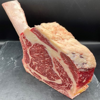 Dry aged Tomahawk Steak Sommelier Selektion