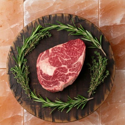 Dry aged Rib eye vom Frankenwald Weiderind am Stück