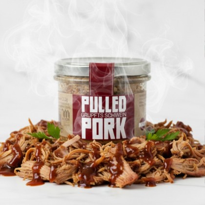 Grupft`s Schwein (Pulled Pork im Glas)