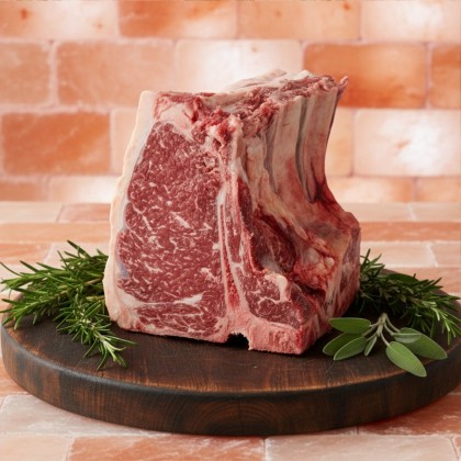 Premium Selektion Kotelett vom Weiderind mit Filet zum selber reifen