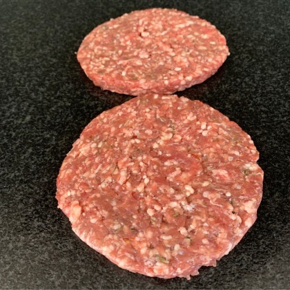 Lamm Burger vom Vogelherder Lamm