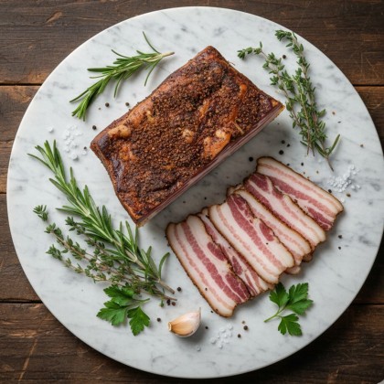 Jausenspeck vom Strohschwein