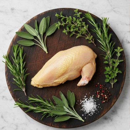 Kikok Hähnchen Supreme Brust mit Flügel (2 Stück)