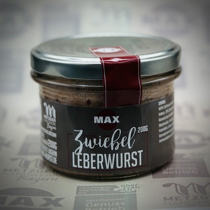 Leberwurst mit Zwiebel