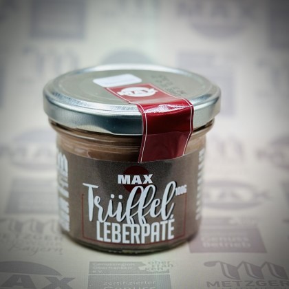 Trüffel Leberpaté 100g Glas