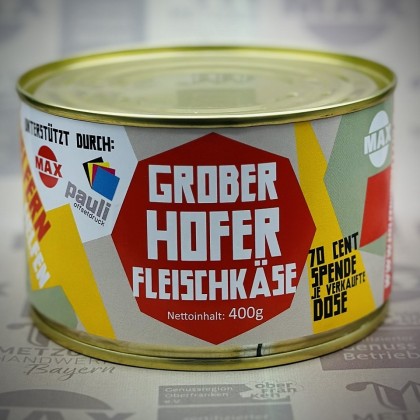 Grober Hofer Leberkäse 400g Dose