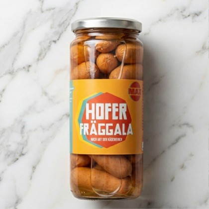 Hofer Fräggala 270g Glas