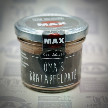 Bratapfel Leberpaté 100g Glas