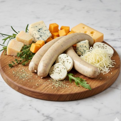 Käse Bratwurst (2 Paar)
