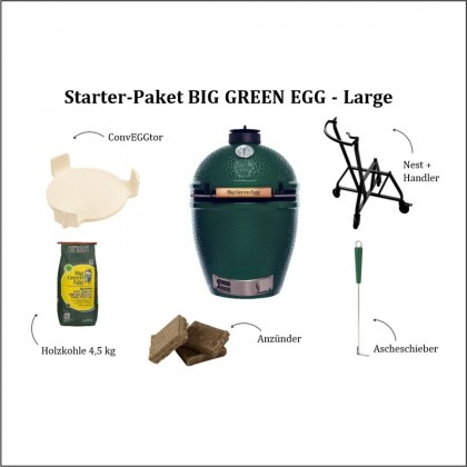 BIG GREEN EGG - Large Starter-Paket BIG GREEN EGG - Large Starter-Paket