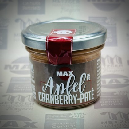 Cranberry-Apfel Paté 100g Glas