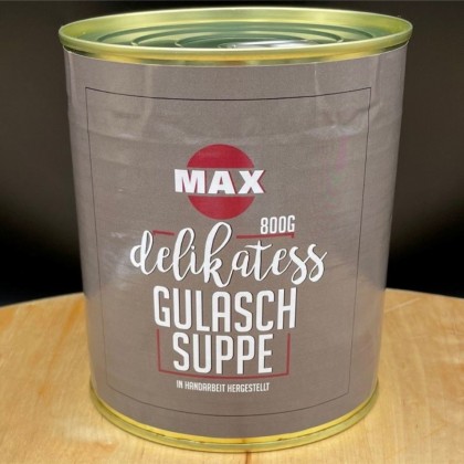 Delikatess Gulaschsuppe 800g Dose