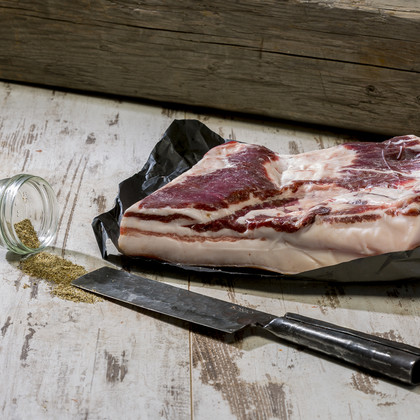 Fränkischer Mangalitza Bauch Fränkischer Mangalitza Bauch