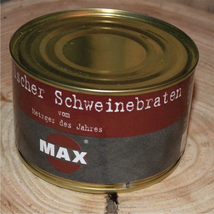Frisch gekochter Schweinebraten
