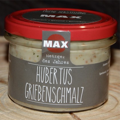 Hubertus Griebenschmalz 180g Glas