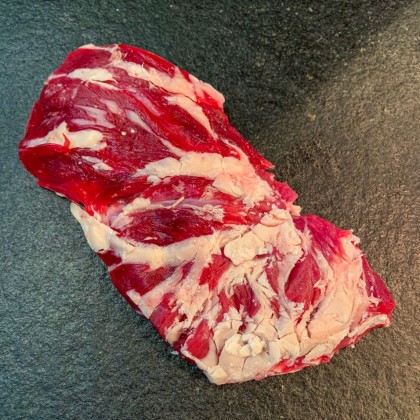 Kachelfleisch (Spyder Steak) vom Frankenwald Weiderind