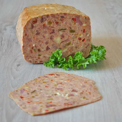 Pizza Leberkäse