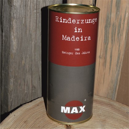 Rinder Zunge in Madeira 0,9 kg Dose