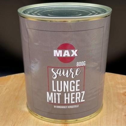 Saure Lunge mit Herz und Lunge