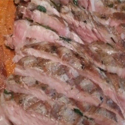 Tri Tip (Ratsherrenstück) vom Strohschwein