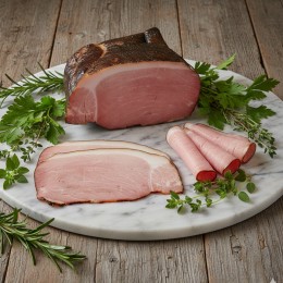 Schwarzgeräucherter roher Zigeuner Schinken