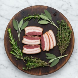 Geräucherter Bauernspeck