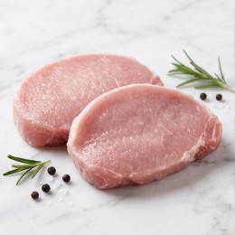 Steaks vom Schweinelachs