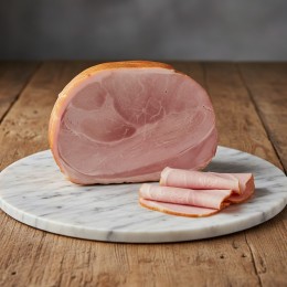 Saftiger gekochter Schinken