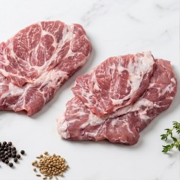 Kachelfleisch vom Strohschwein&nbsp;-&nbsp;Ansicht&nbsp;