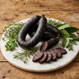 Fränkische geräucherte Blutwurst