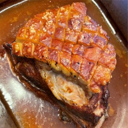 Sous vide gegartes Schweine Schäufele - Ansicht 