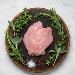 Putenschnitzel natur&nbsp;-&nbsp;Ansicht&nbsp;