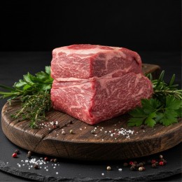 Braten (Keule) vom Jura-Wagyu&nbsp;-&nbsp;Ansicht&nbsp;