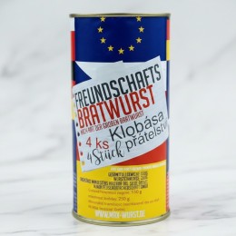 4 Stück Deutsch-Tschechische-Freundschafts-Bratwürste 250g Dose