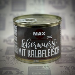Kalbfleisch Leberwurst 200g Dose