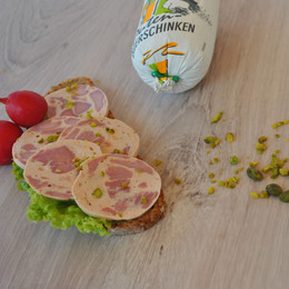 Bierschinken aus Putenfleisch