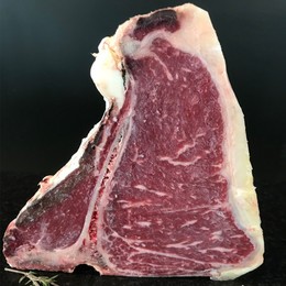 Dry aged T-Bone Steak vom Frankenwald Weiderind - Ansicht 