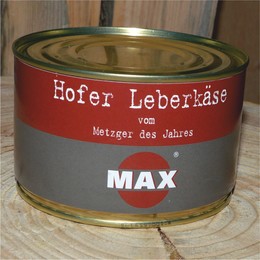 Hofer Leberkäse 400g Dose