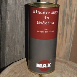Rinder Zunge in Madeira 0,9 kg Dose