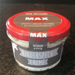 Rinderspeckcreme (200g Glas) - Ansicht 