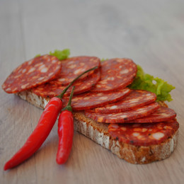 Spanische Chorizo Salami