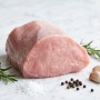 Rücken ohne Knochen vom Strohschwein