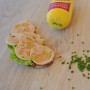 Champignonlyoner mit Pilzen