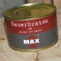 Frisch gekochter Sauerbraten